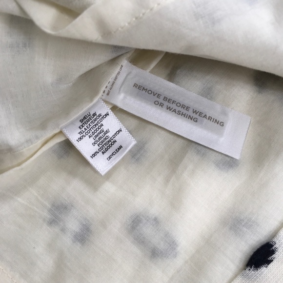 Loft | Ivory Black Dots Linen Sleeveless Dress - Picture 7 of 7